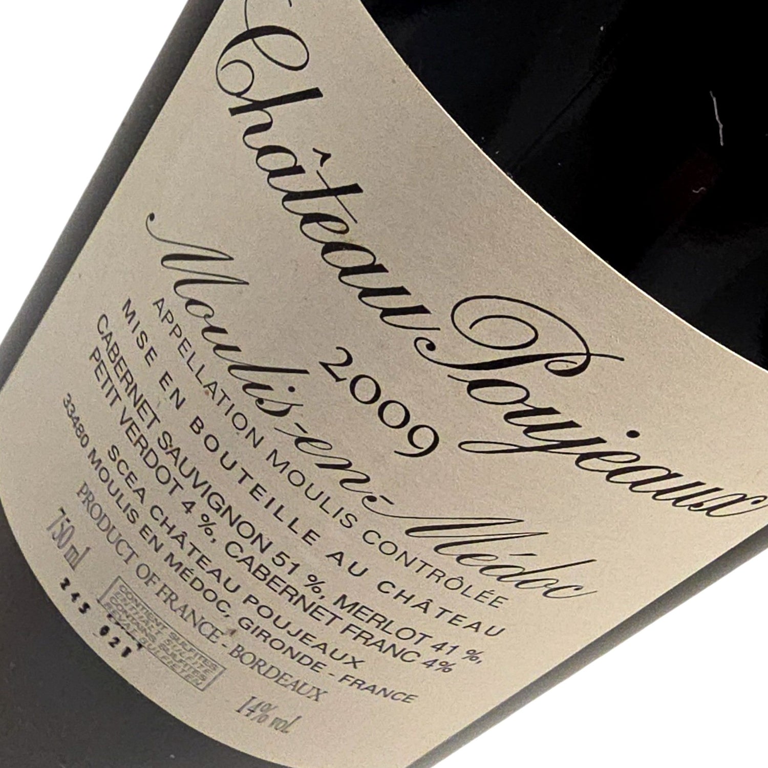 Chateau Poujeaux Chateau Poujeaux 2009