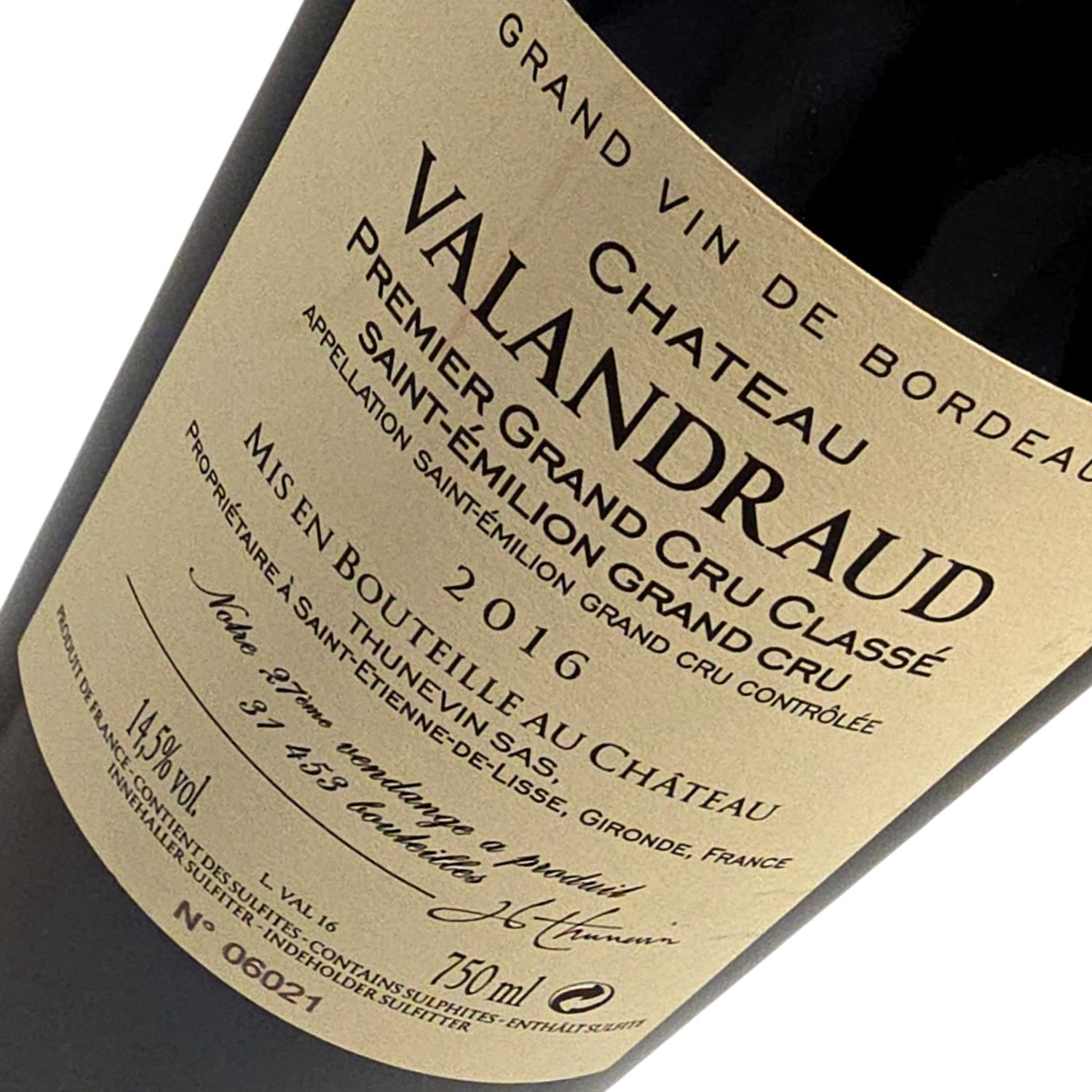 Chateau Valandraud Chateau Valandraud 2016