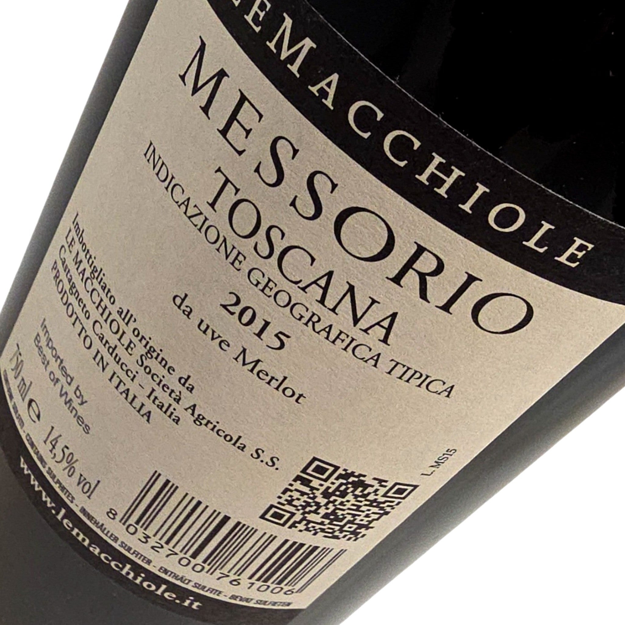 Le Macchiole Messorio 2015