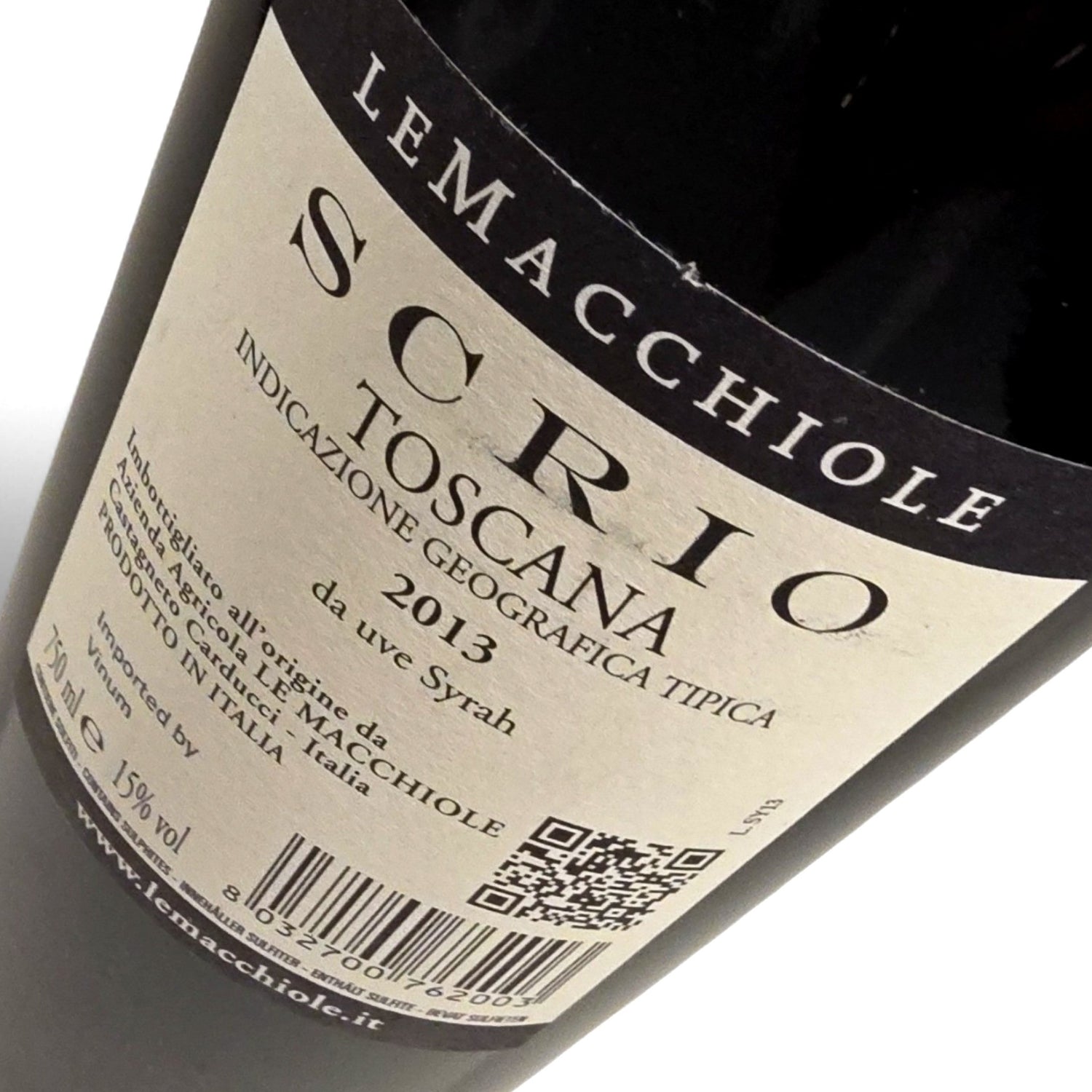 Le Macchiole Scrio 2013