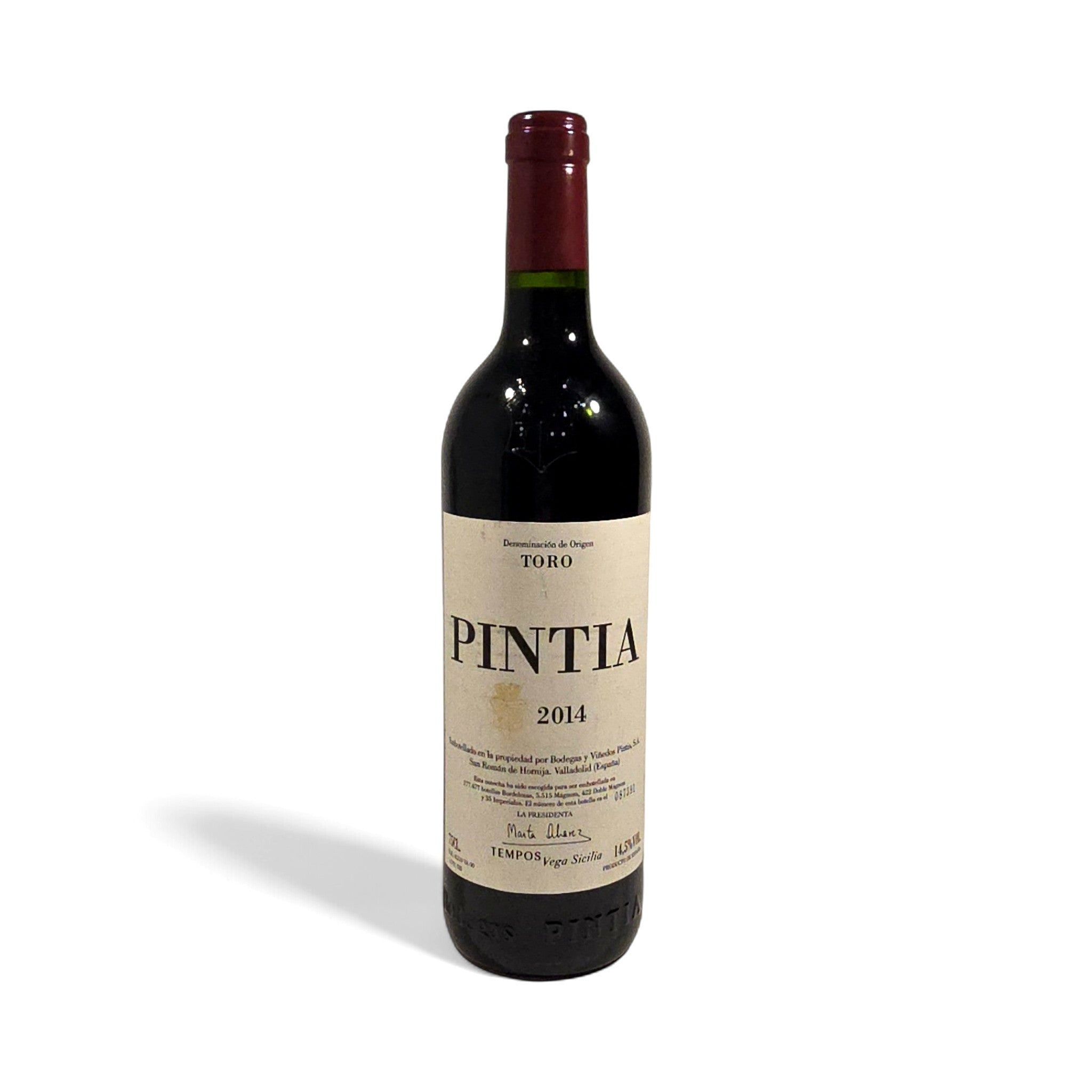 Vega Sicilia Pintia 2014