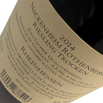 Kühling-Gillot Rothenberg Wurzelecht Riesling Grosses Gewächs 2014