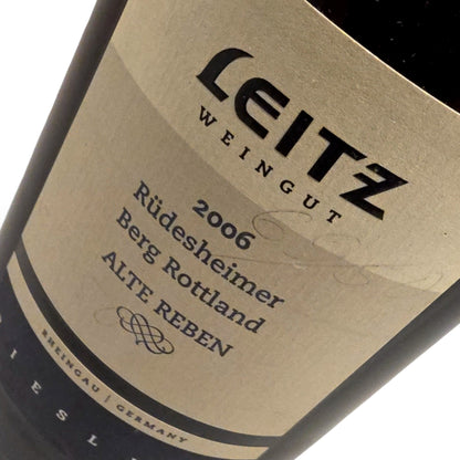 Leitz Rüdesheimer Berg Rottland Alte Reben Riesling Trocken Goldkapsel 2006