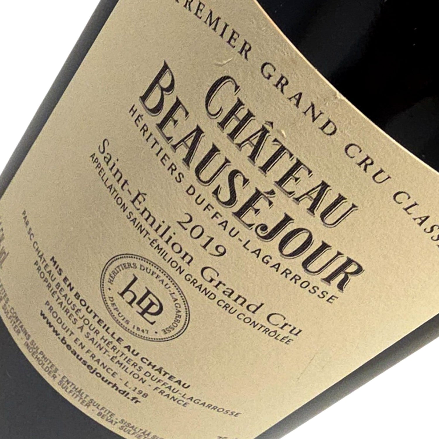 Chateau Beausejour Chateau Beausejour J.Duffau-Lagarrosse 2019