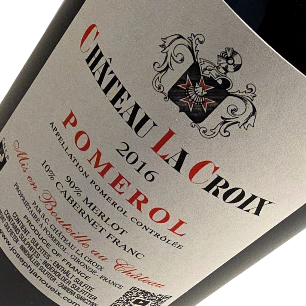 Chateau La Croix Pomerol Chateau La Croix Pomerol 2016