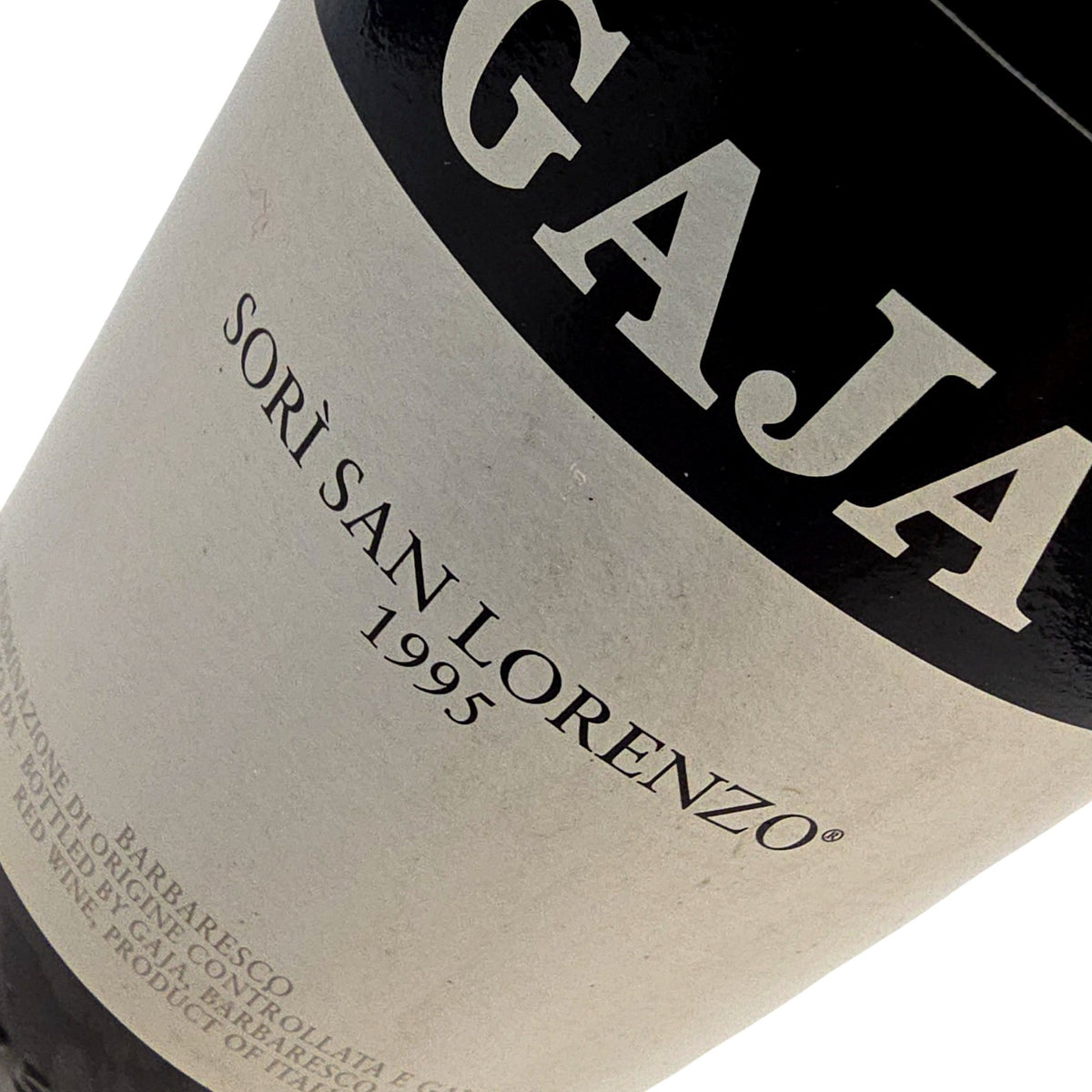 Angelo Gaja Sori San Lorenzo 1995