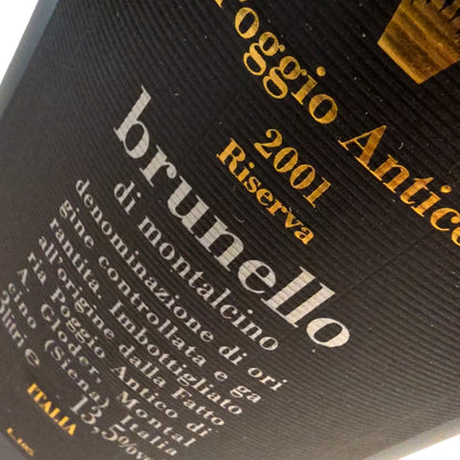 Poggio Antico Riserva 2001 Doppelmagnum