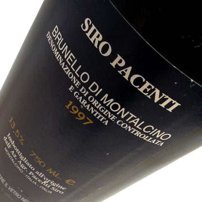 Siro Pacenti Brunello di Montalcino 1997