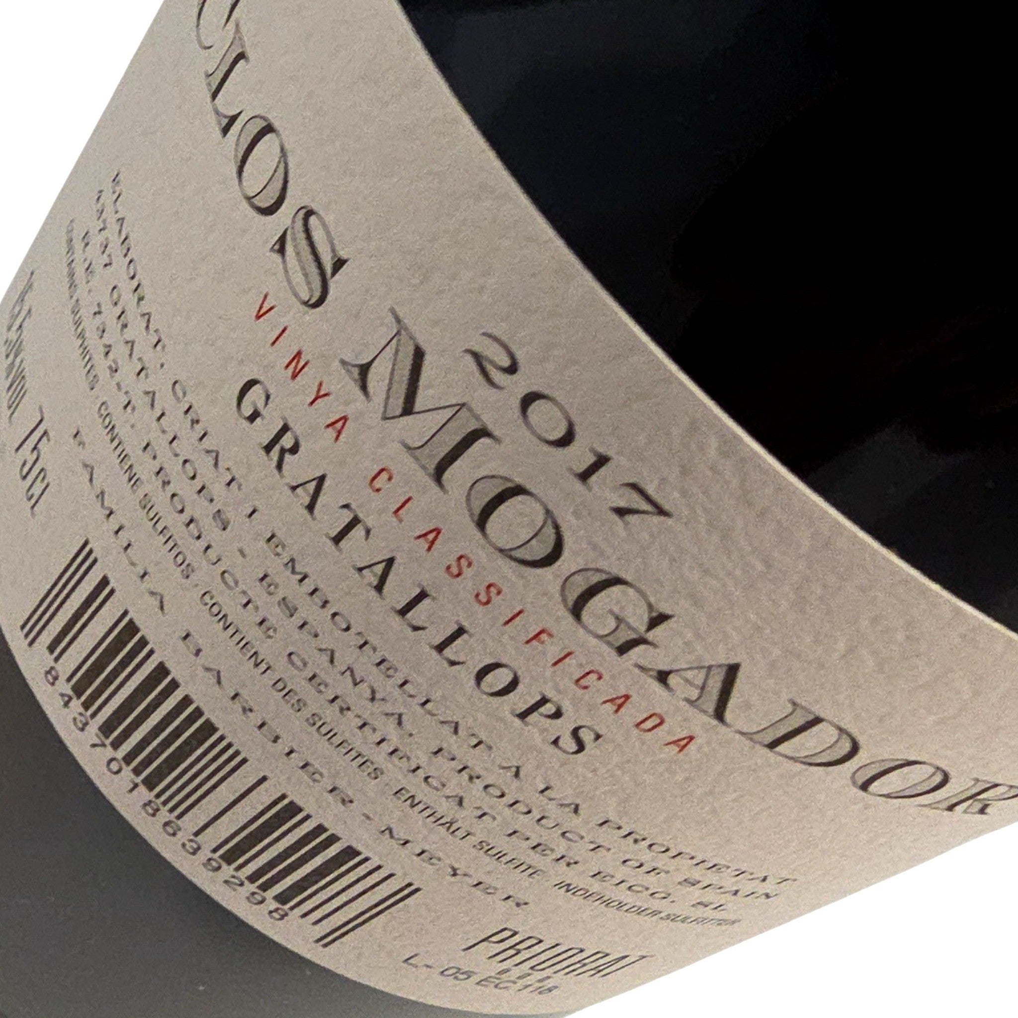 Clos Mogador Gratallops 2017