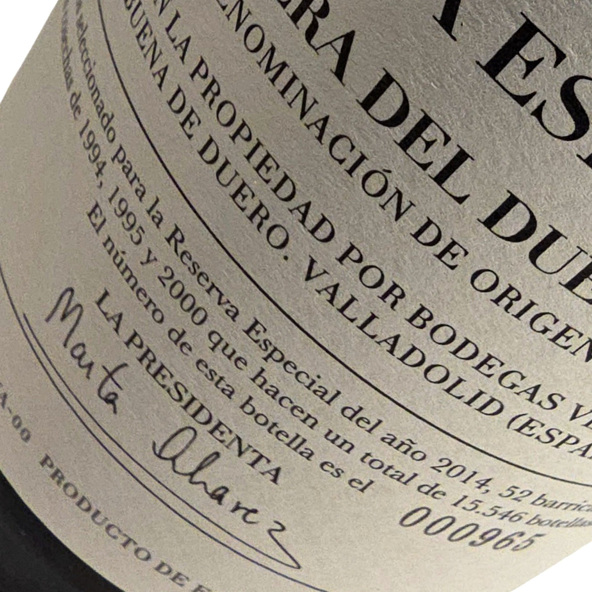 Vega Sicilia Reserva Especial [1994, 1995, 2000]