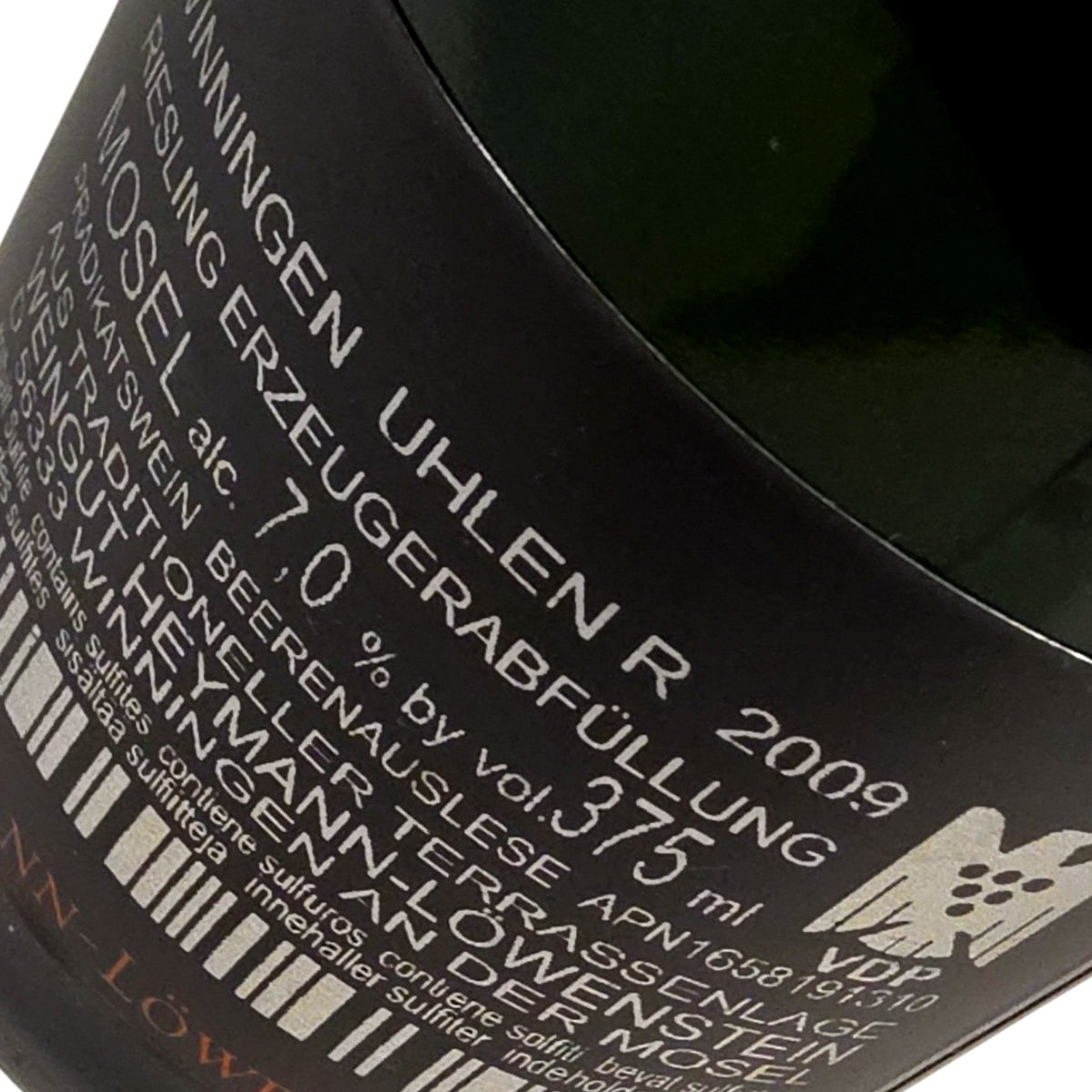 Heymann-Löwenstein Winningen Uhlen Roth Riesling Beerenauslese 2009 2009 Half-Bottle