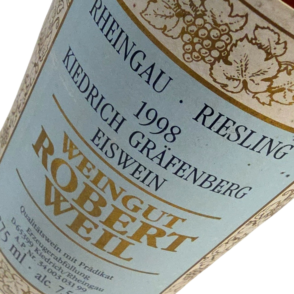 Weingut Robert Weil Kiedrich Gräfenberg Eiswein 1998 Halbe