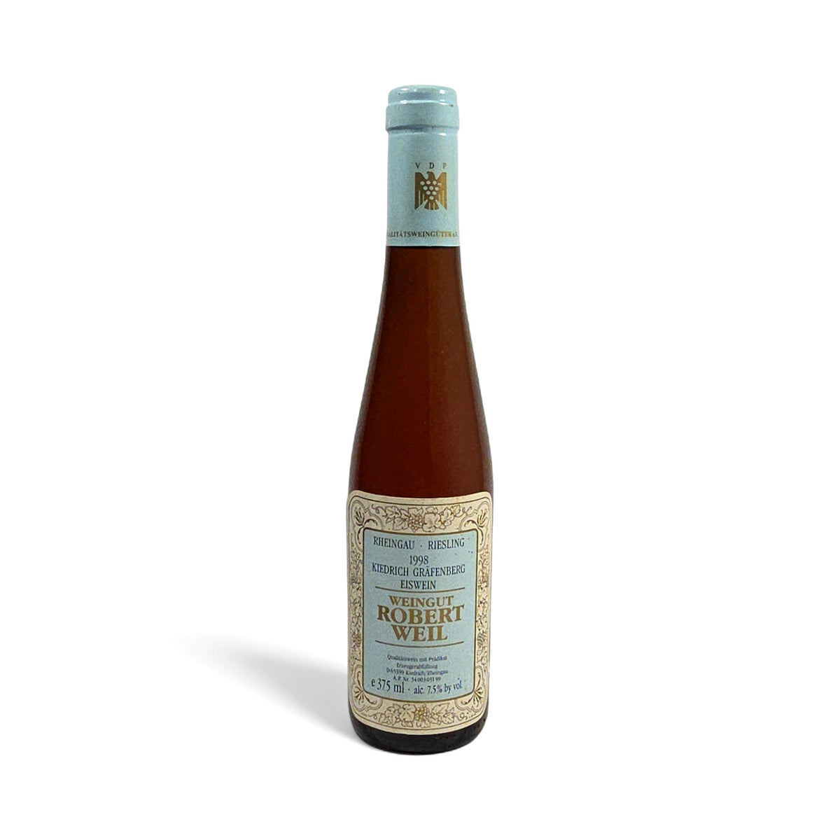 Weingut Robert Weil Kiedrich Gräfenberg Eiswein 1998 Halbe