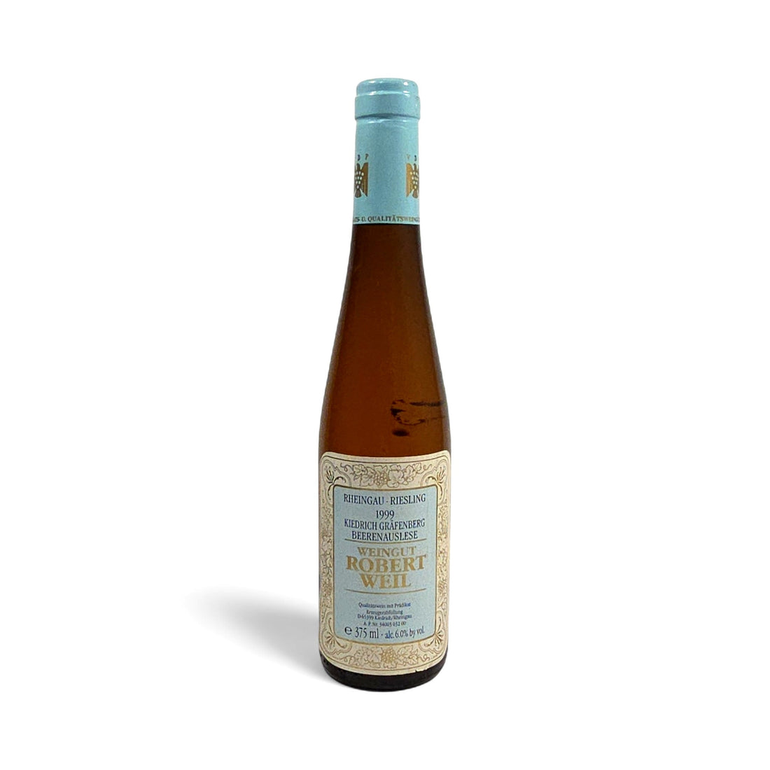 Robert Weil Kiedrich Gräfenberg Beerenauslese 1999 Half-Bottle
