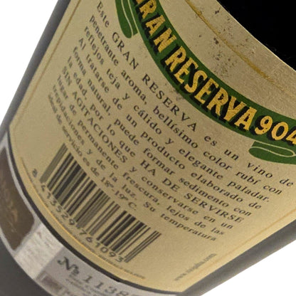 La Rioja Alta, S.A. Gran Reserva 904 2001