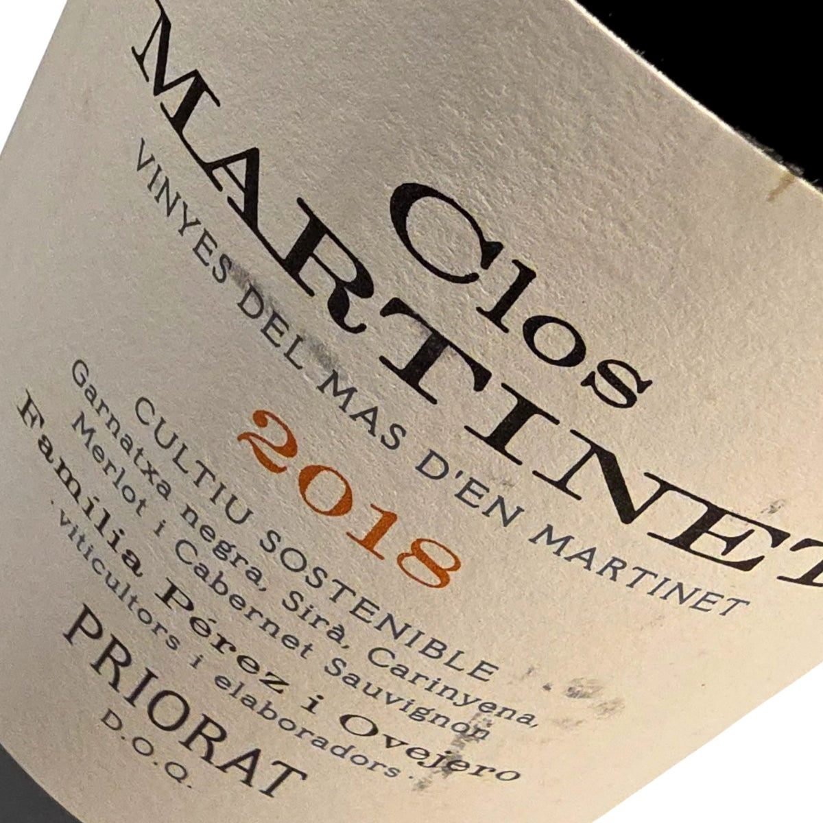Mas Martinet Clos Martinet 2018