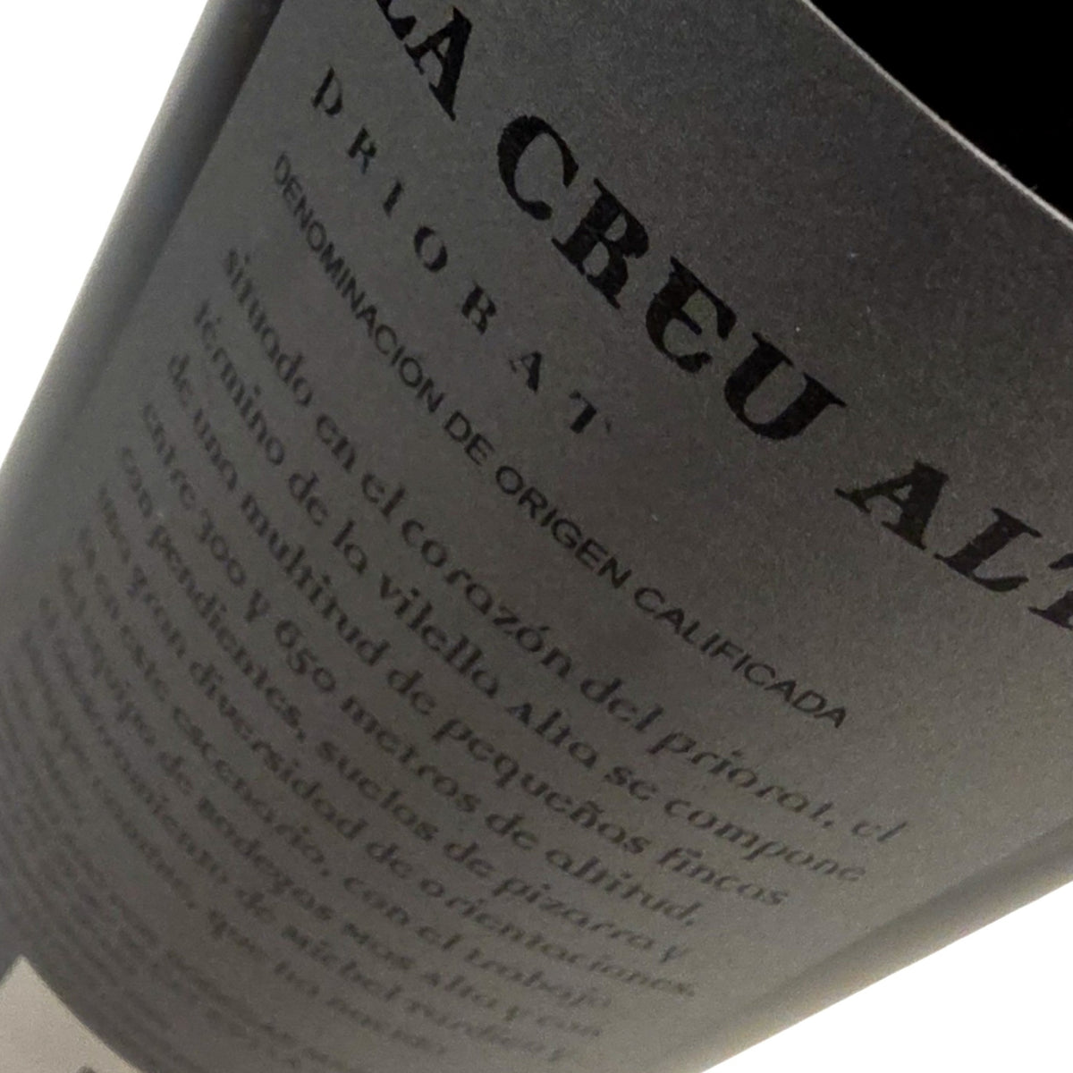 Bodegas Mas Alta La Creu Alta 2012