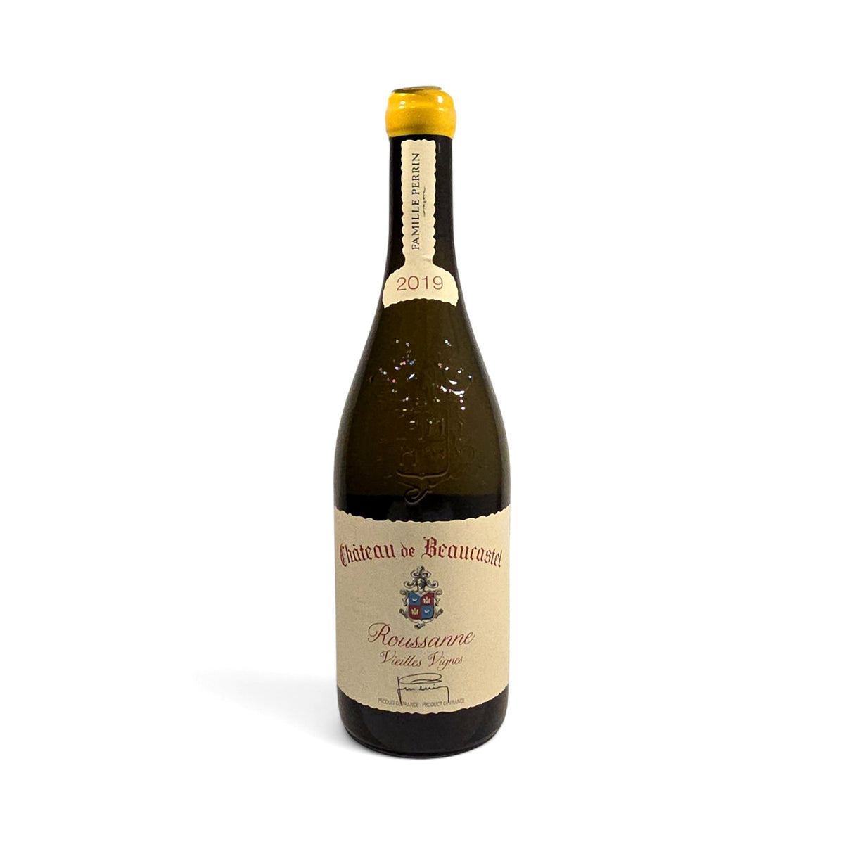 Chateau de Beaucastel Chateauneuf-du-Pape blanc Roussanne Vieilles Vignes 2019