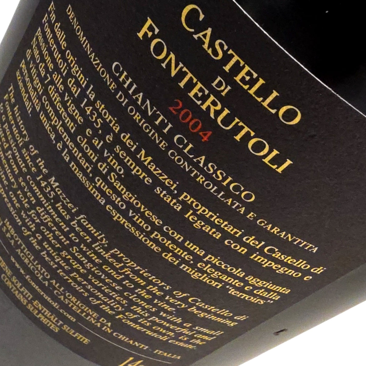 Castello di Fonterutoli Mazzei Chianti Classico 2004 Magnum