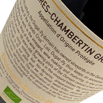 Domaine Dugat-Py Mazoyeres-Chambertin Grand Cru 2019