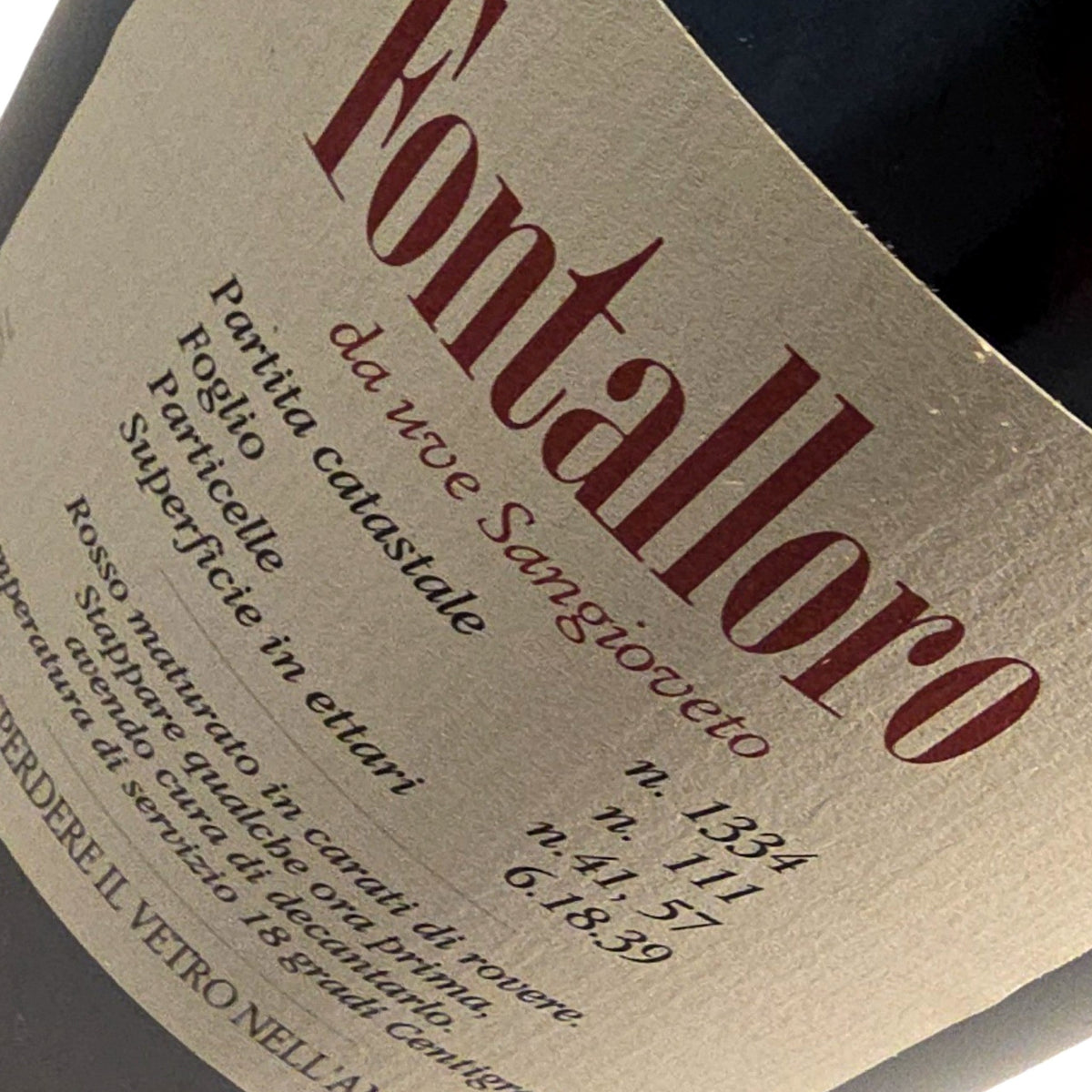 Felsina Fontalloro 1997 Magnum