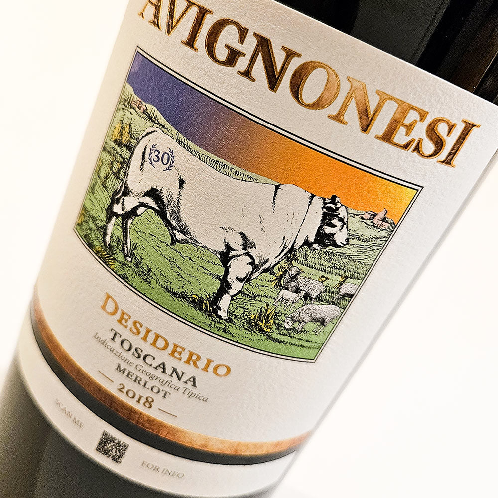 Avignonesi Desiderio Merlot 2018 [Magnum]