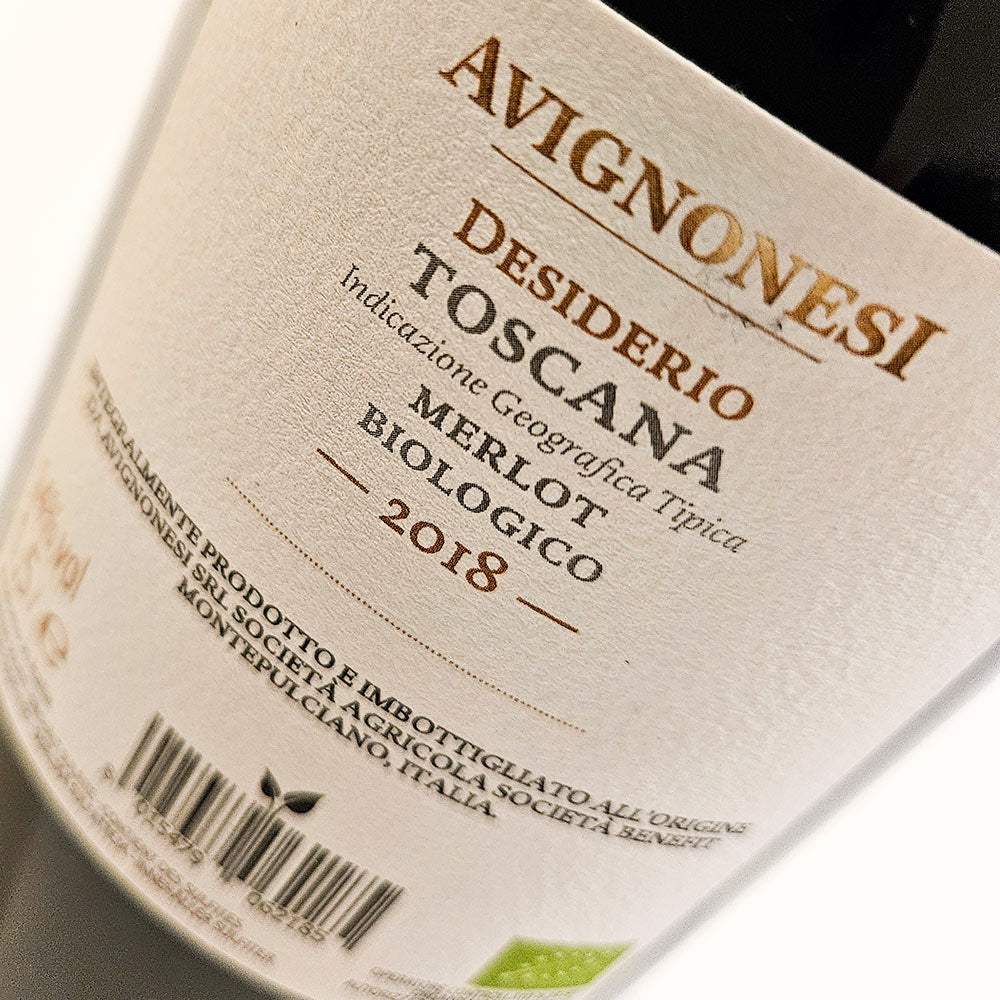 Avignonesi Desiderio Merlot 2018 [Magnum]