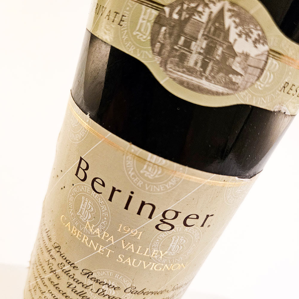 Beringer Vineyards Private Reserve Cabernet Sauvignon 1991 - Rotwein - VINOSAS FINE RARITIES