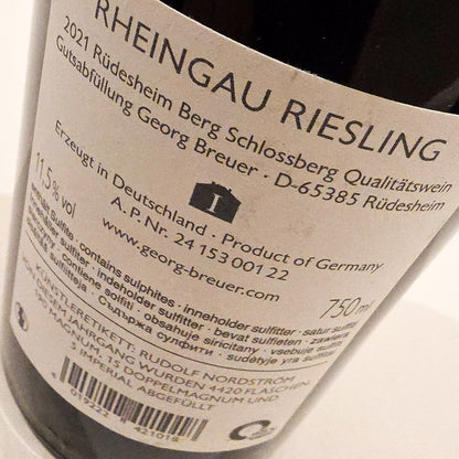 Georg Breuer Rudesheimer Berg Schlossberg Riesling 2021