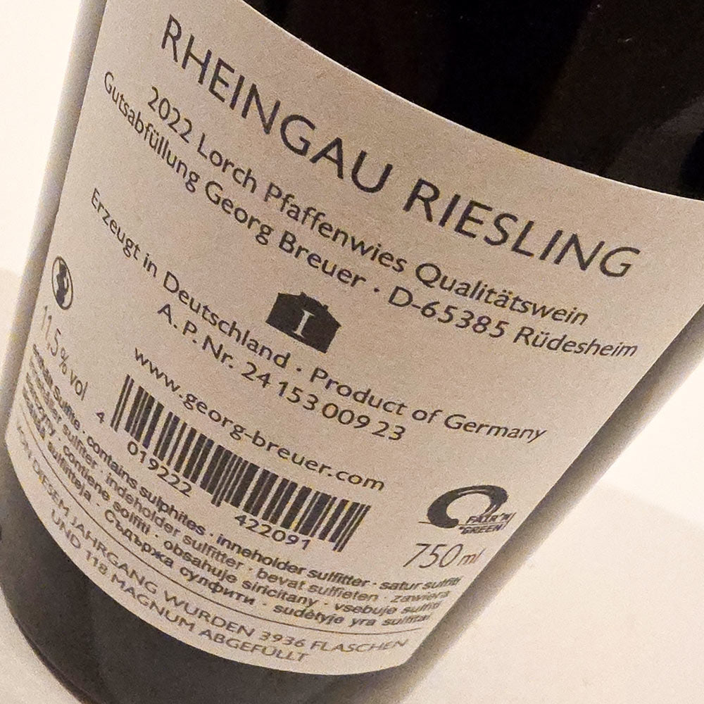 Georg Breuer Pfaffenwies Riesling 2022