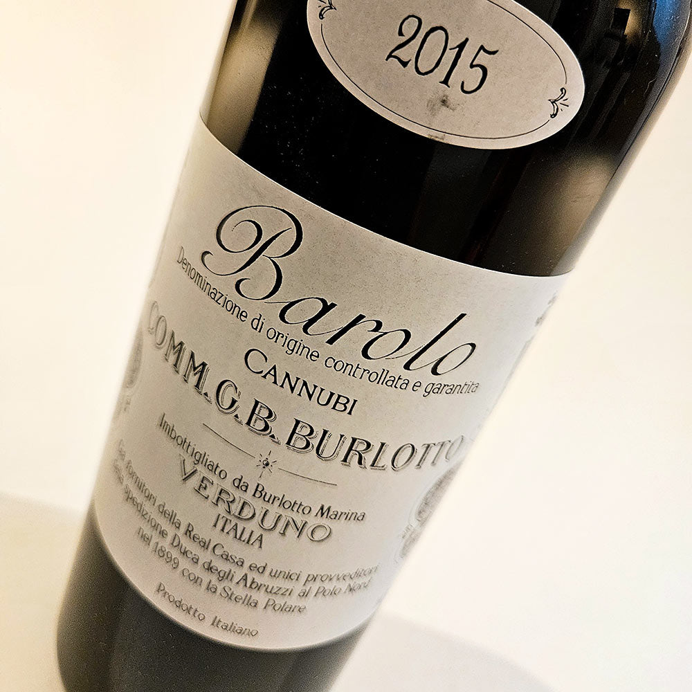Comm. G.B. Burlotto Barolo Cannubi DOCG 2015 - Rotwein - VINOSAS FINE RARITIES