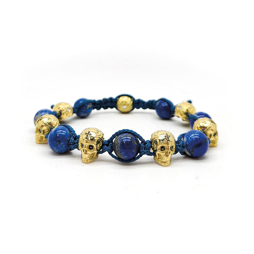 BRACELET UNISEX LAPISLAZULI -  - VINOSAS FINE RARITIES