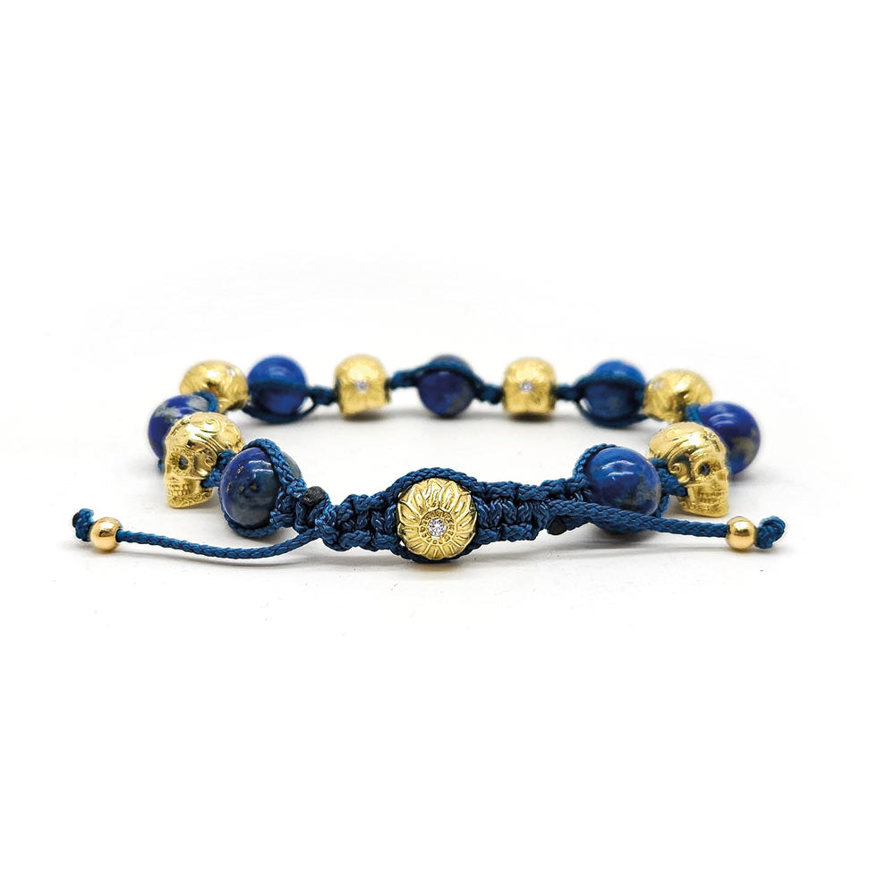 BRACELET UNISEX LAPISLAZULI -  - VINOSAS FINE RARITIES