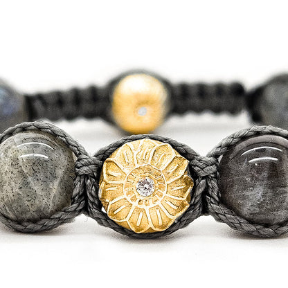 Bracelet Labradorite 925 silver