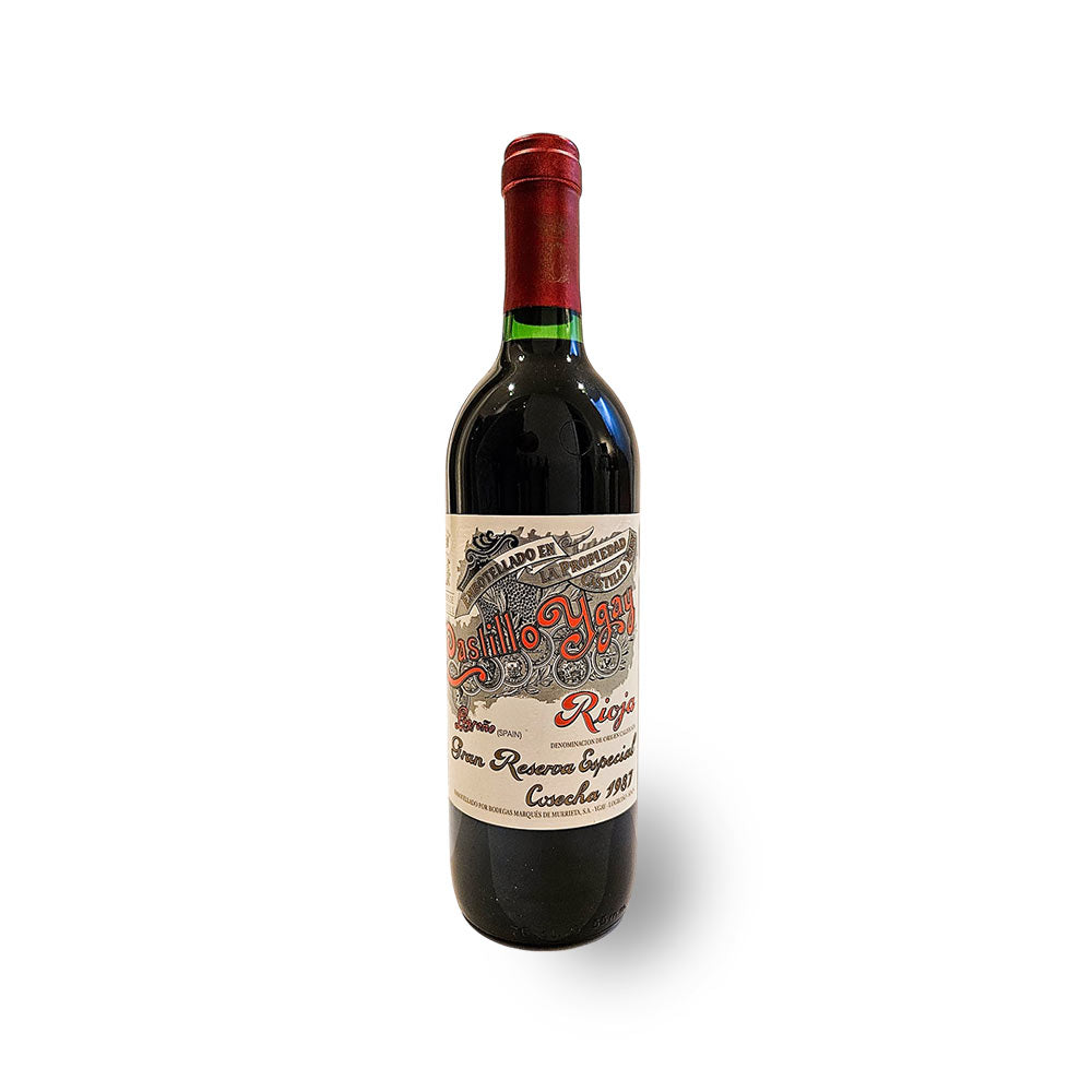 Marques de Murietta Castillo Ygay Gran Reserva Especial Rioja 1987 - Rotwein - VINOSAS FINE RARITIES