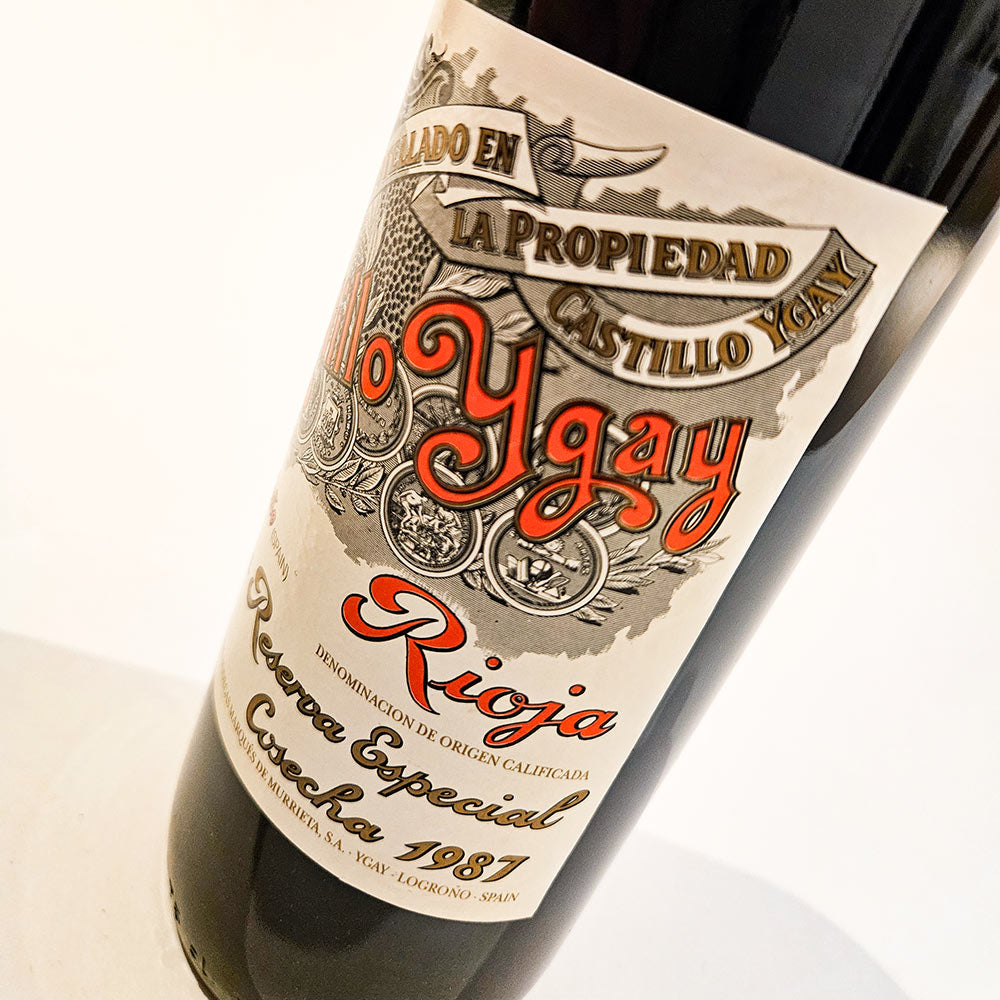 Marques de Murietta Castillo Ygay Gran Reserva Especial Rioja 1987 - Rotwein - VINOSAS FINE RARITIES