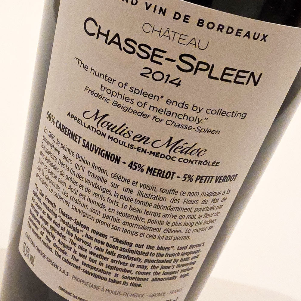Chateau Chasse-Spleen 2014