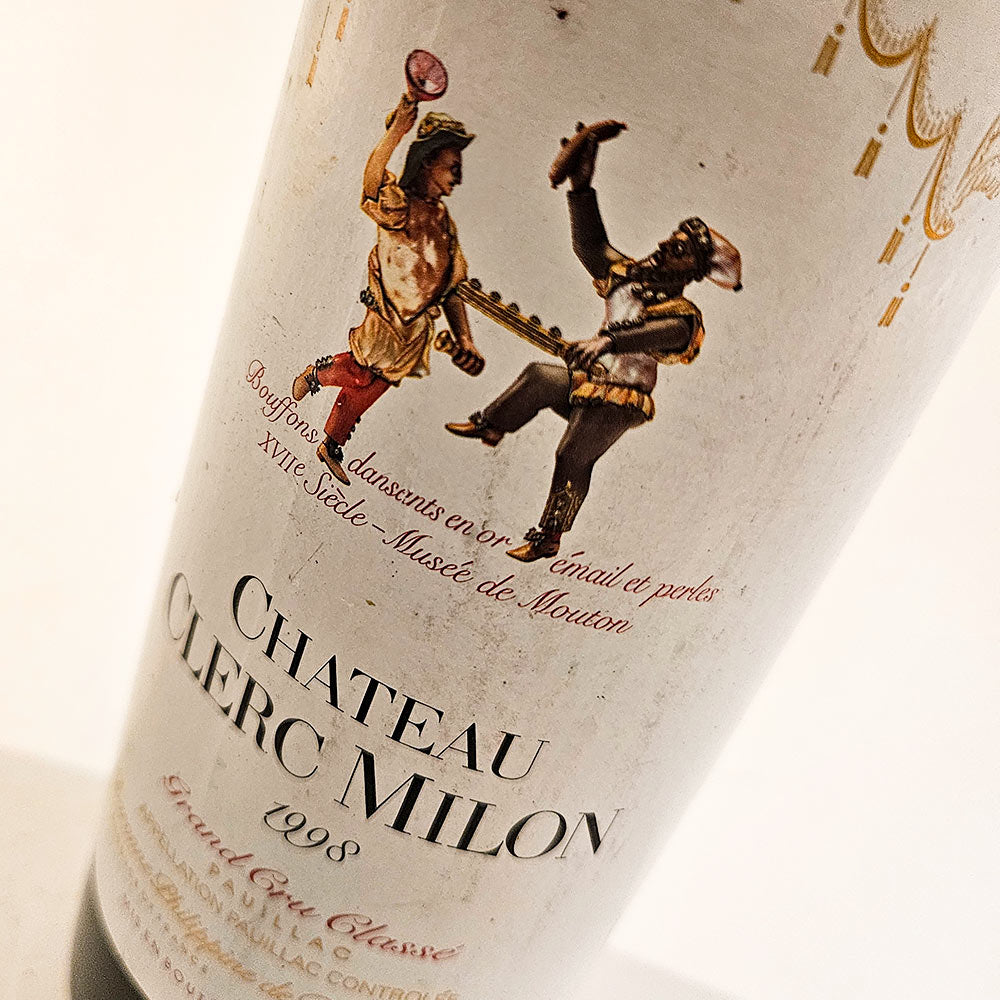 Chateau Clerc Milon 1998 - Rotwein - VINOSAS FINE RARITIES