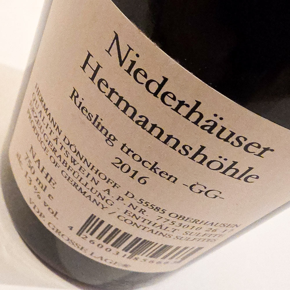 Weingut Dönnhoff Hermannshöhle GG 2016