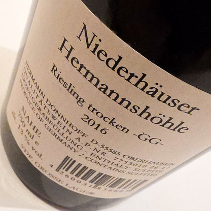 Weingut Dönnhoff Hermannshöhle GG 2016