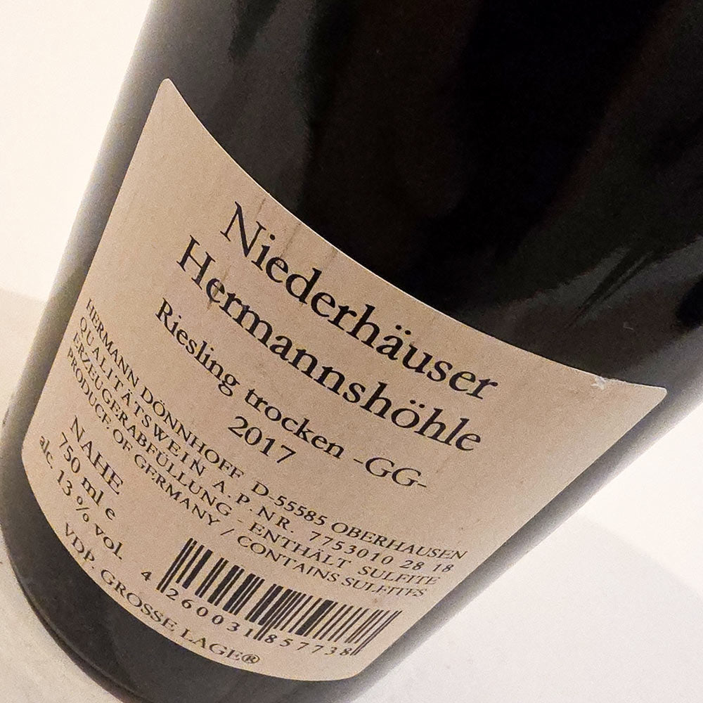 Dönnhoff Winery Hermannshöhle GG 2017