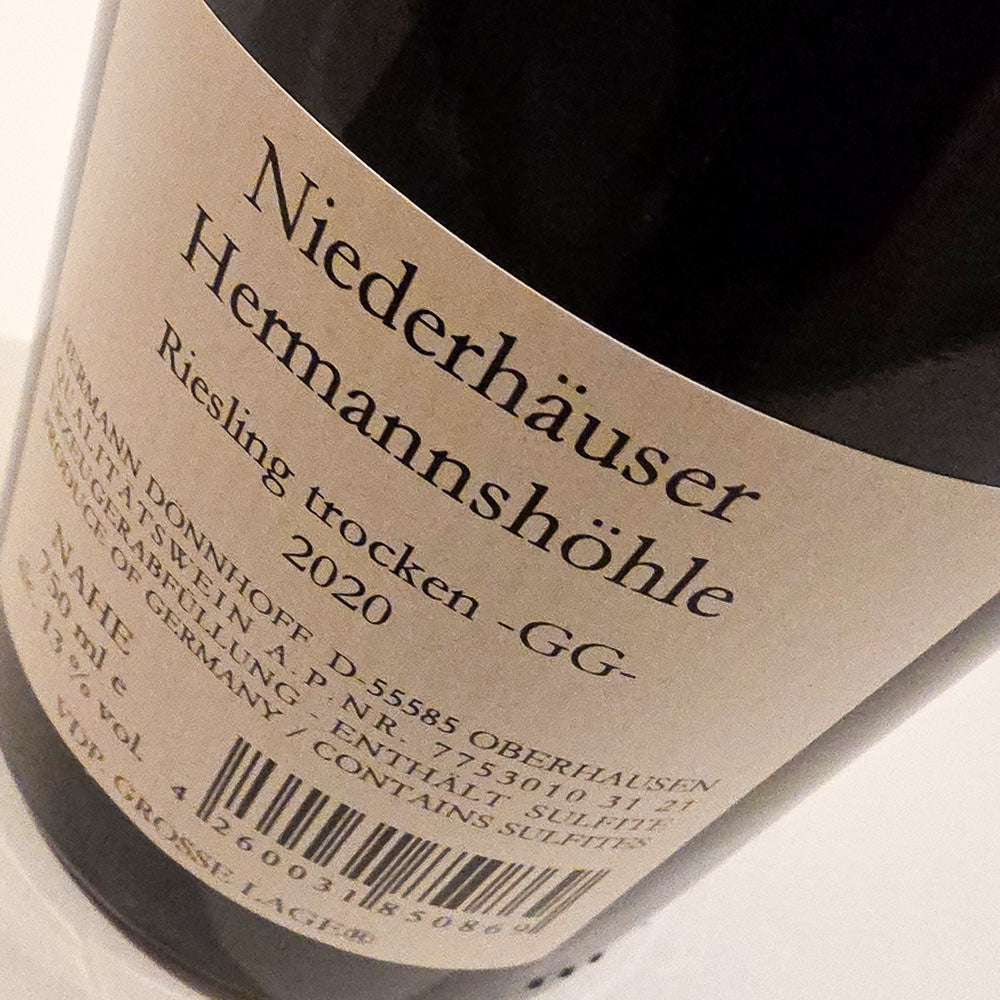Dönnhoff Winery Hermannshöhle GG 2020