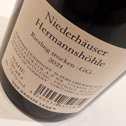 Weingut Dönnhoff Hermannshöhle GG 2021