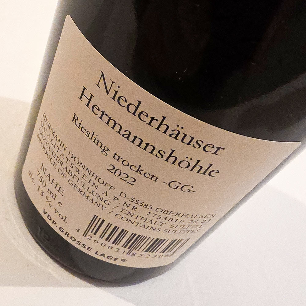 Dönnhoff Winery Hermannshöhle GG 2022