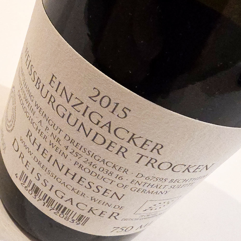 Weingut Dreissigacker Einzigacker Weissburgunder trocken 2015