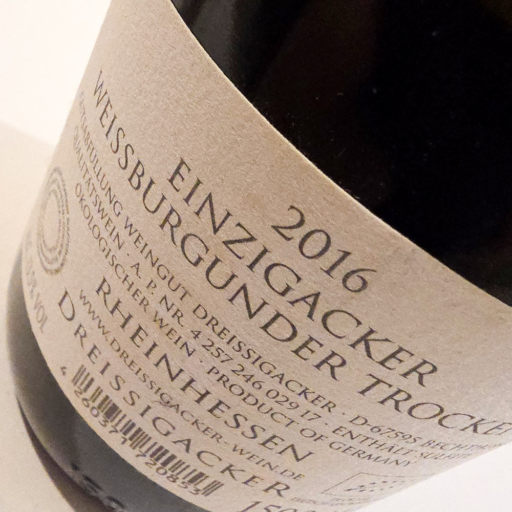 Dreissigacker Winery Einzigacker Weissburgunder Trocken 2016 [Magnum]