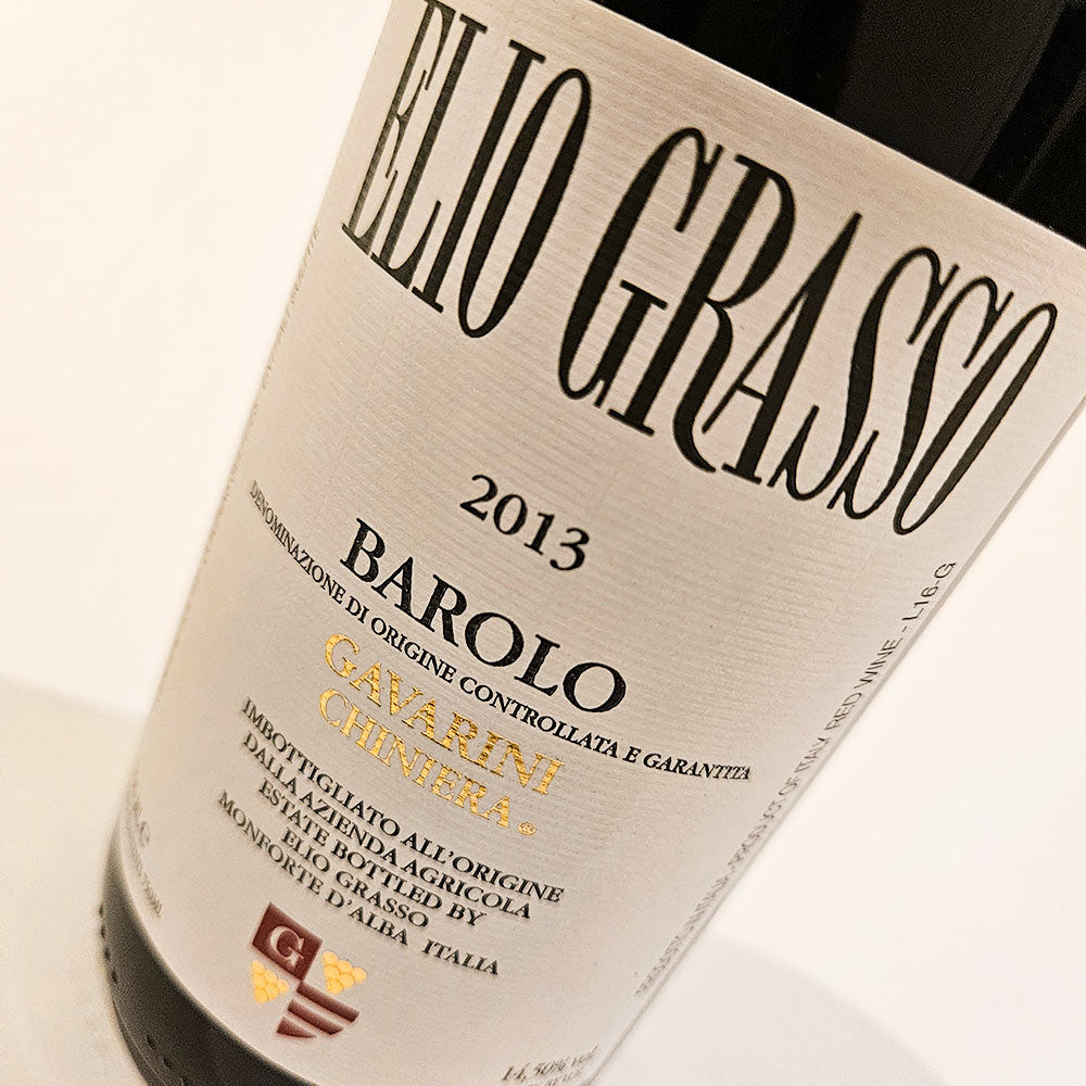 Elio Grasso Barolo Gavarini Vigna Chiniera 2013 - Rotwein - VINOSAS FINE RARITIES
