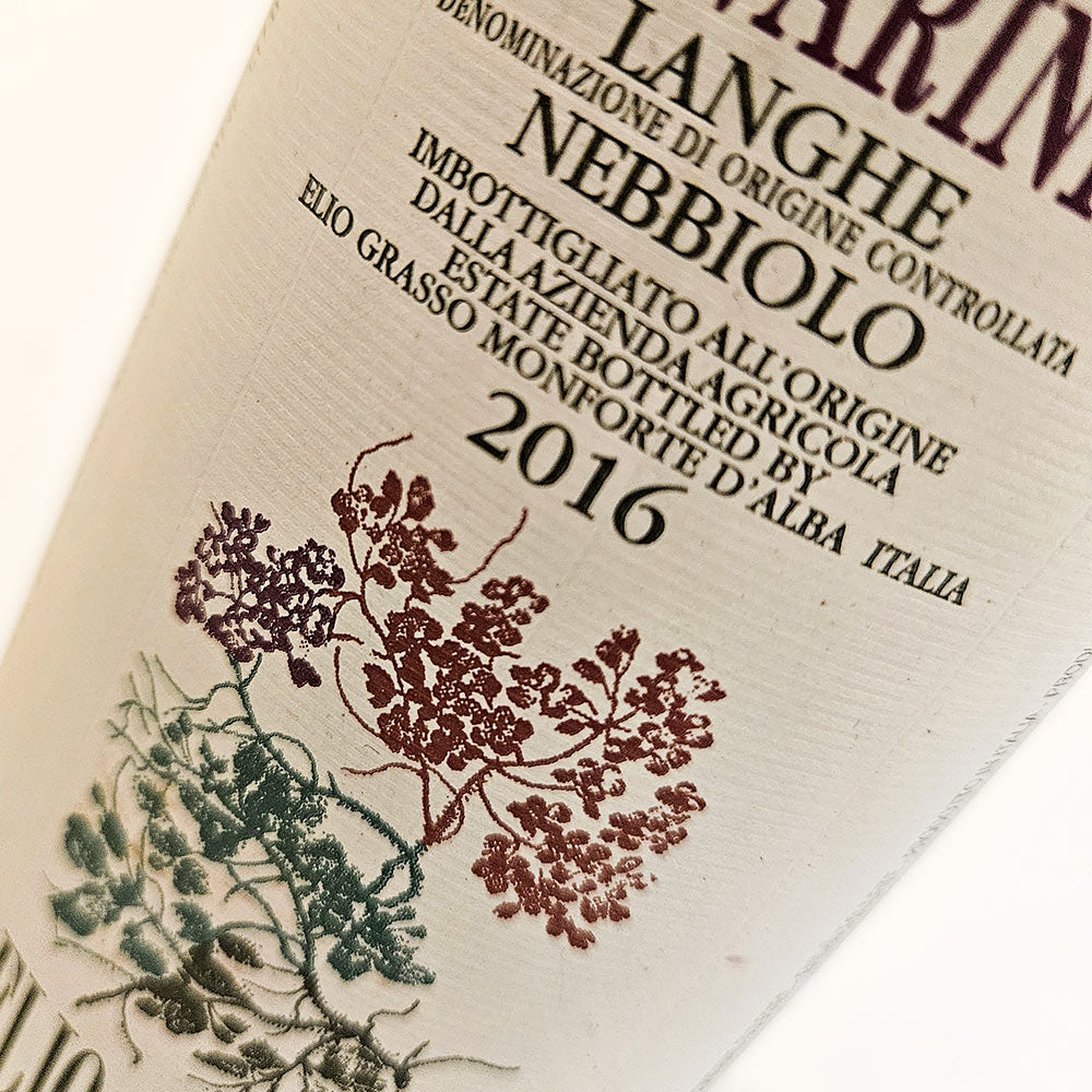 Elio Grasso Langhe Nebbiolo Gavarini 2016