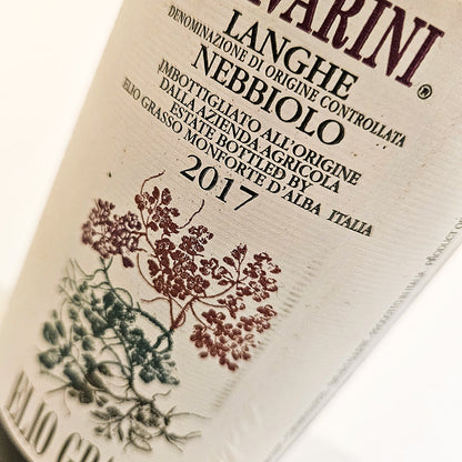 Elio Grasso Langhe Nebbiolo Gavarini 2017