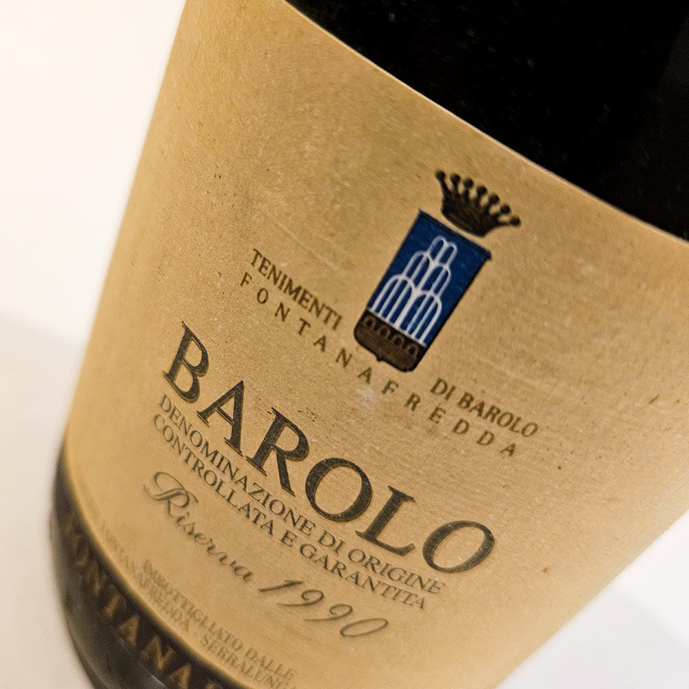 Fontanafredda Barolo DOCG 1990 - Rotwein - VINOSAS FINE RARITIES